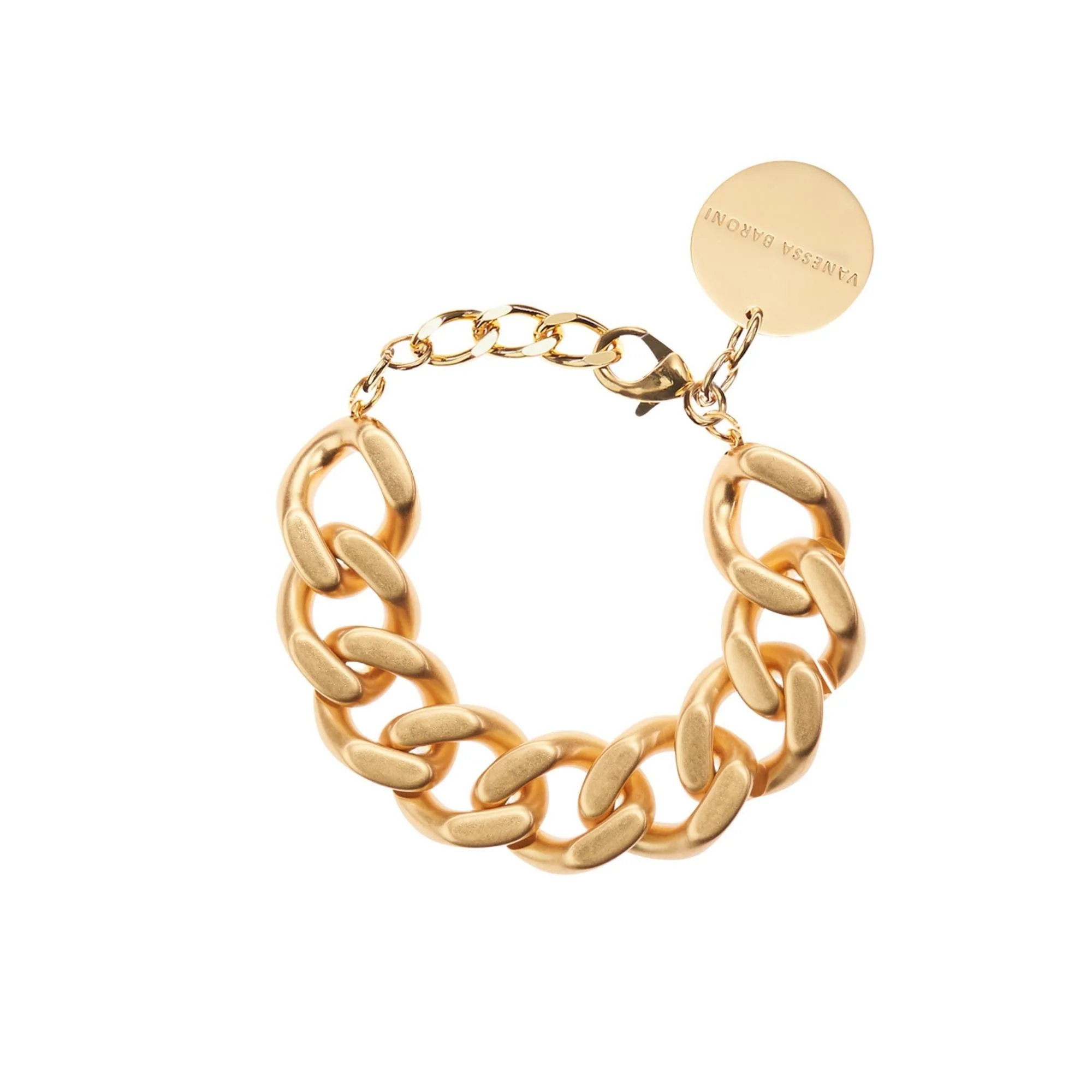 Armband Flat Chain gold - Vanessa Baroni