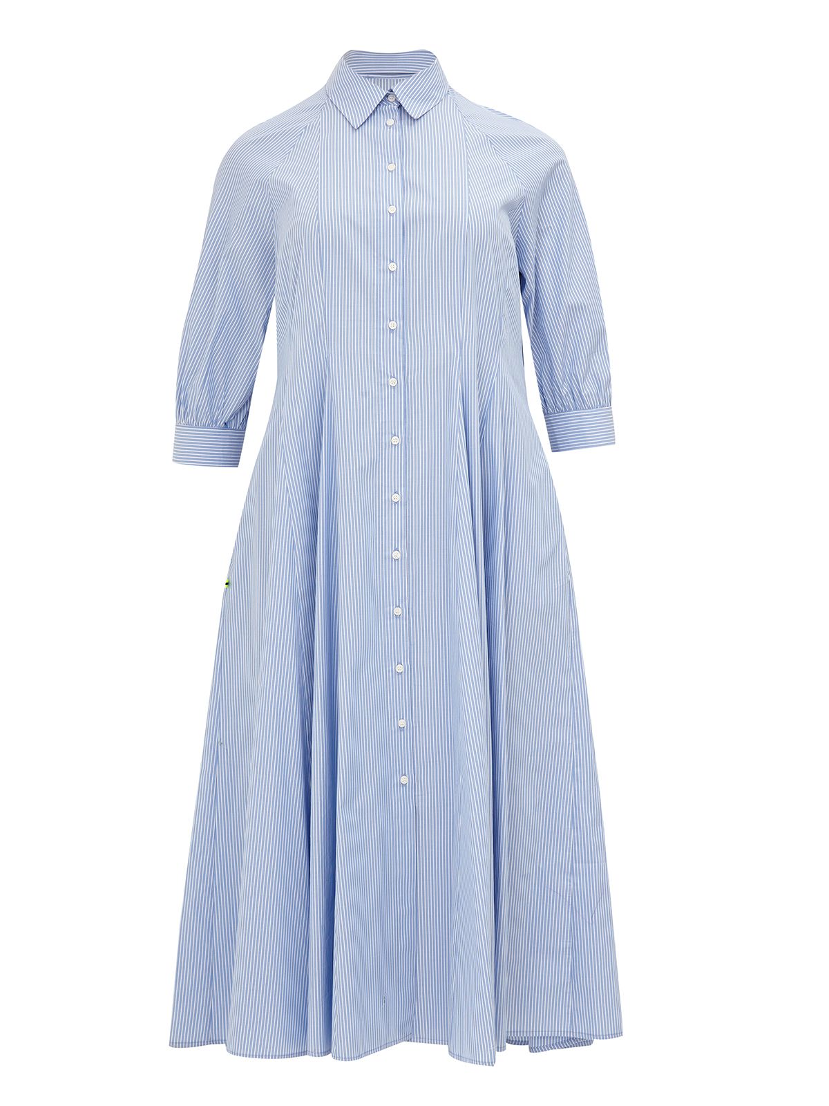 Kleid gestreift hellblau - Matfashion