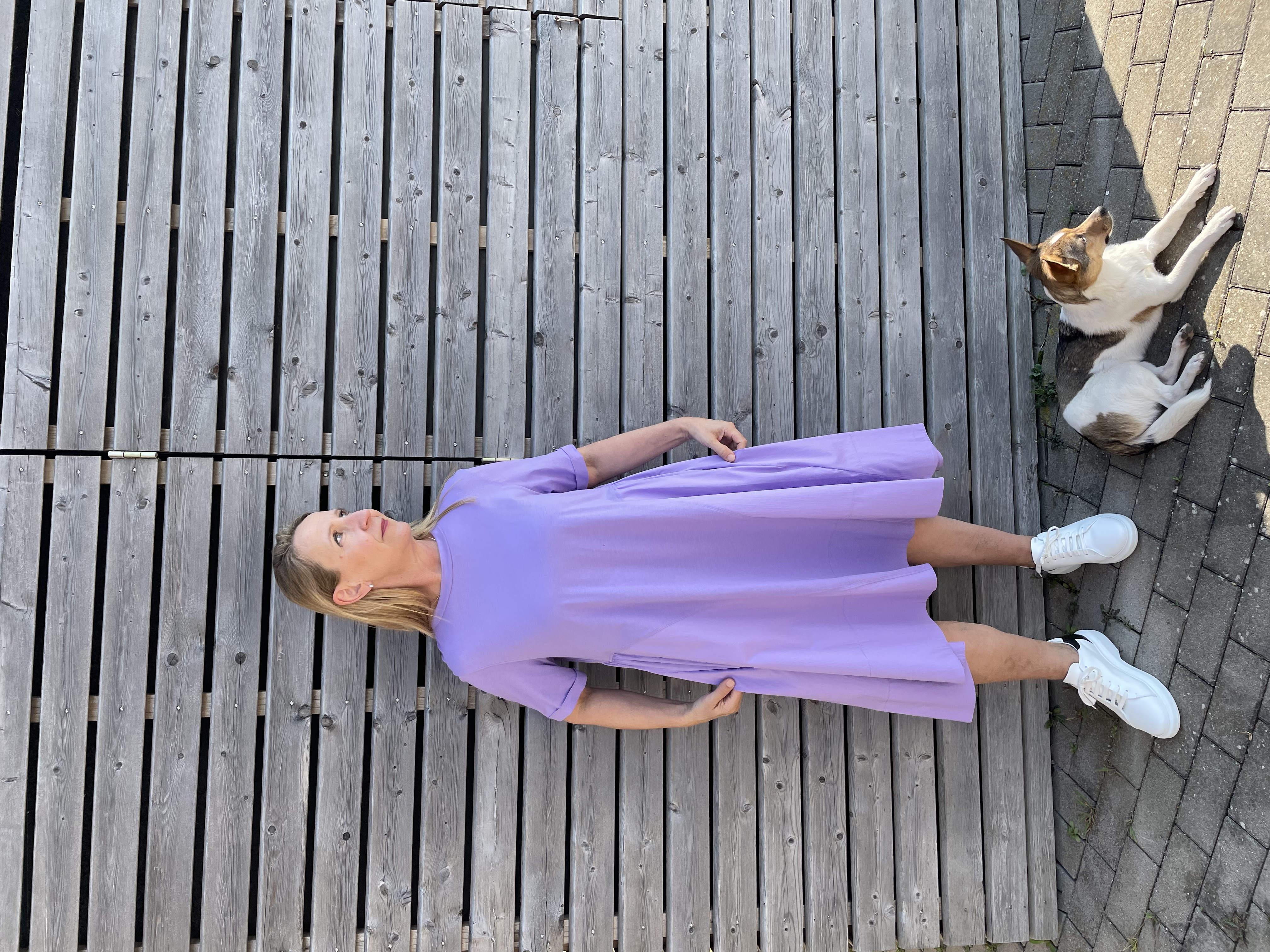 Kleid lavender - Matfashion